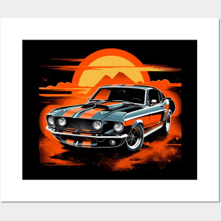 Shelby Mustang Posters and Art